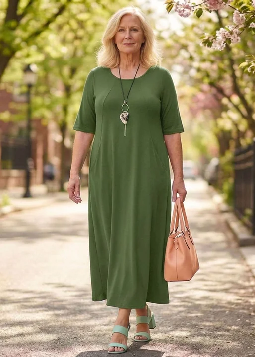 christmas dresses for older ladies & Holiday Size:24 x 36 Framed Art Print main image 0