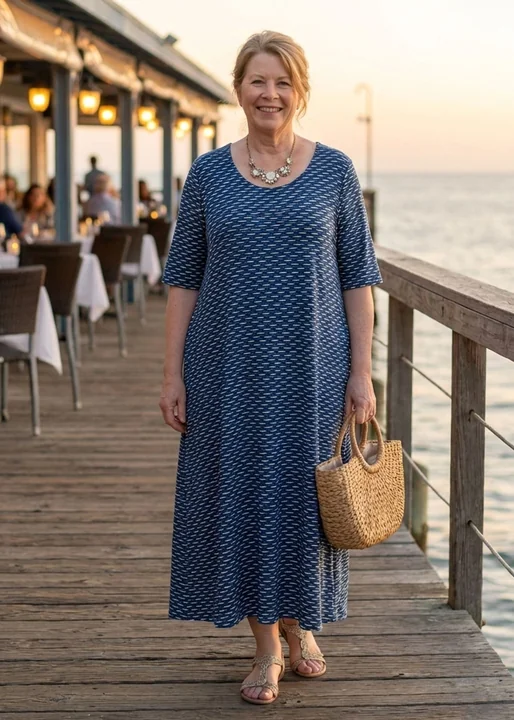 jersey summer dresses plus size Jersey Maxi Dress: Plus Size Short Sleeve Long Loose Dress