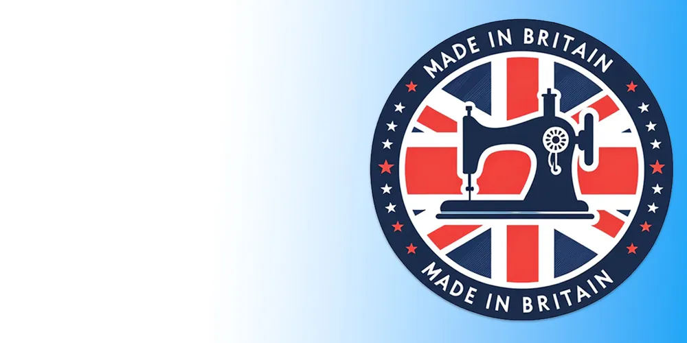 From the first cut to the last stitch, manufactured in the United Kingdom